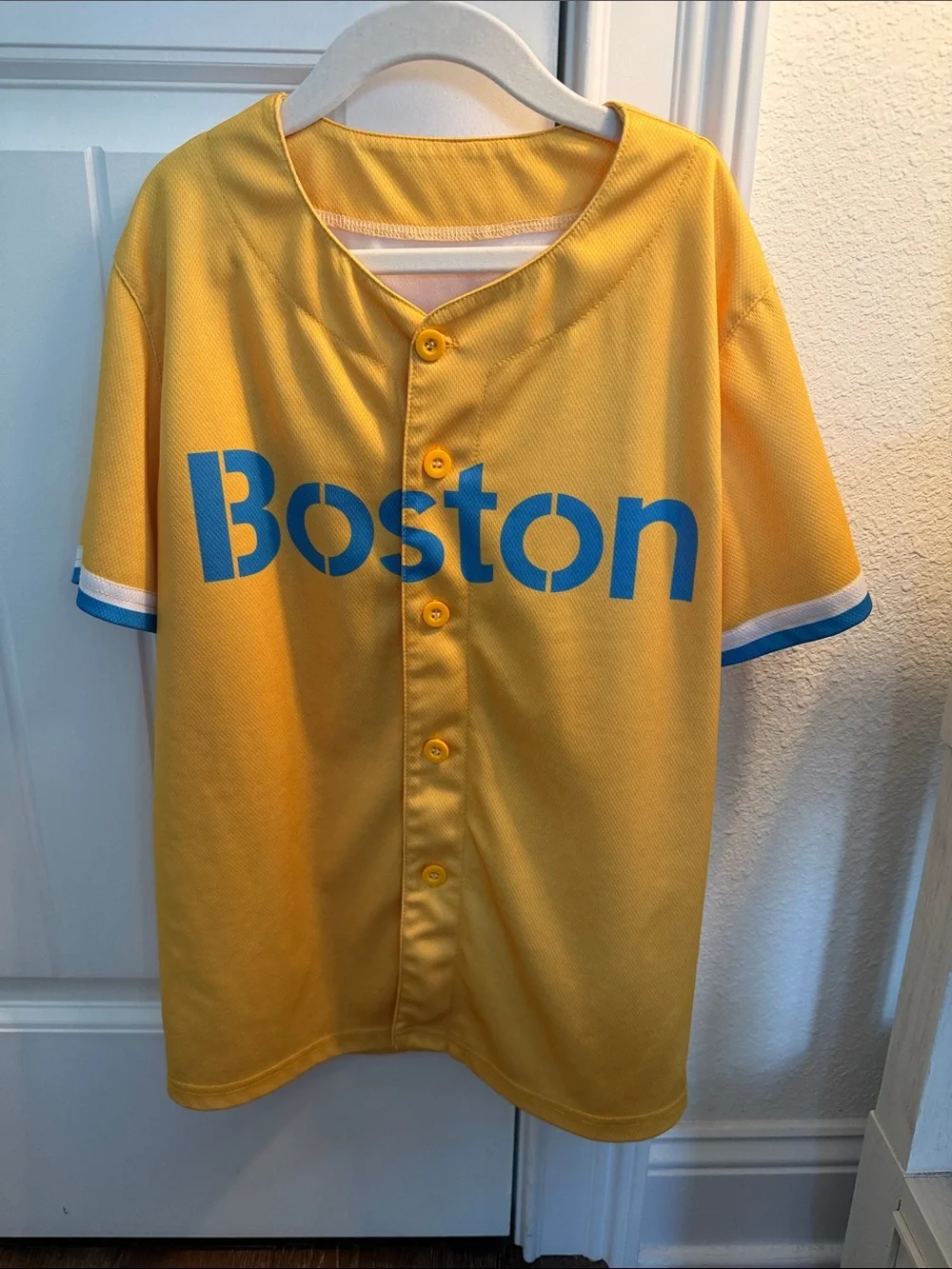 Boston Yellow Kids' Jersey Top